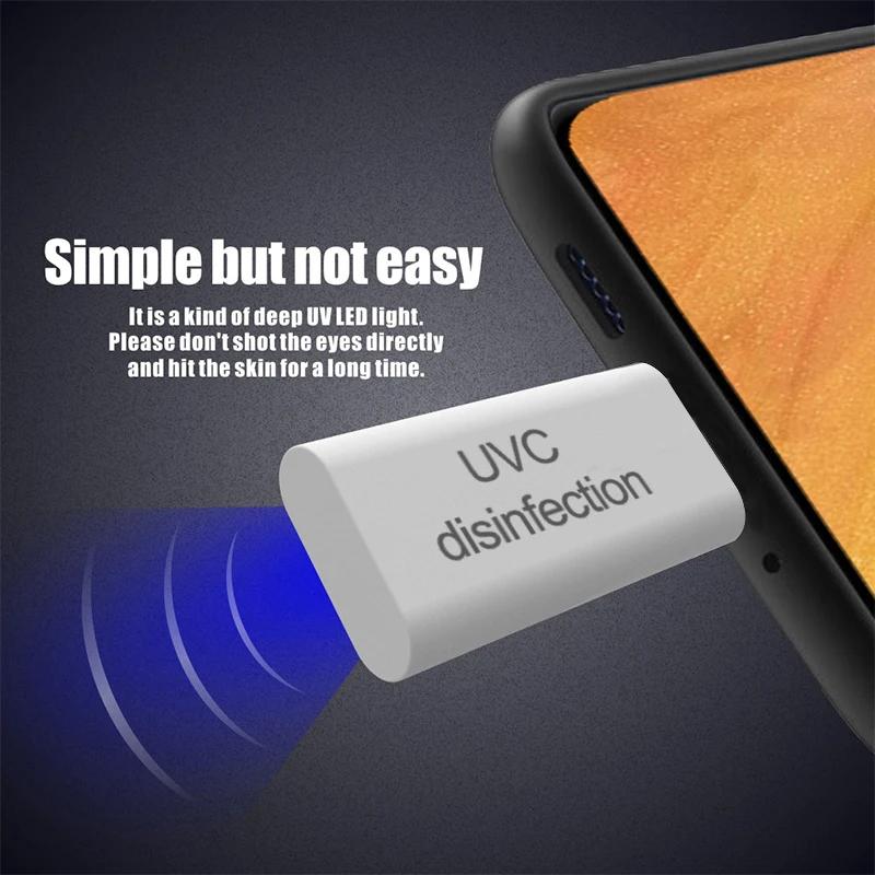 ޴ UVC ҵ UV LED Ʈ ޴ ȭ USB ̽ ÷   ġ  OEM  275 nm UVC α׷